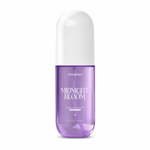 FloralGlen Midnight Bloom Body & Hair Mist – 120 mL / 4.06 fl oz