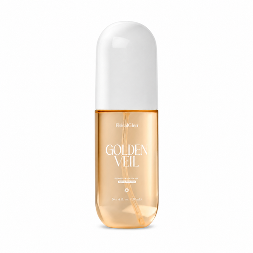 FloralGlen Golden Veil Body & Hair Mist – 120 mL / 4.06 fl oz