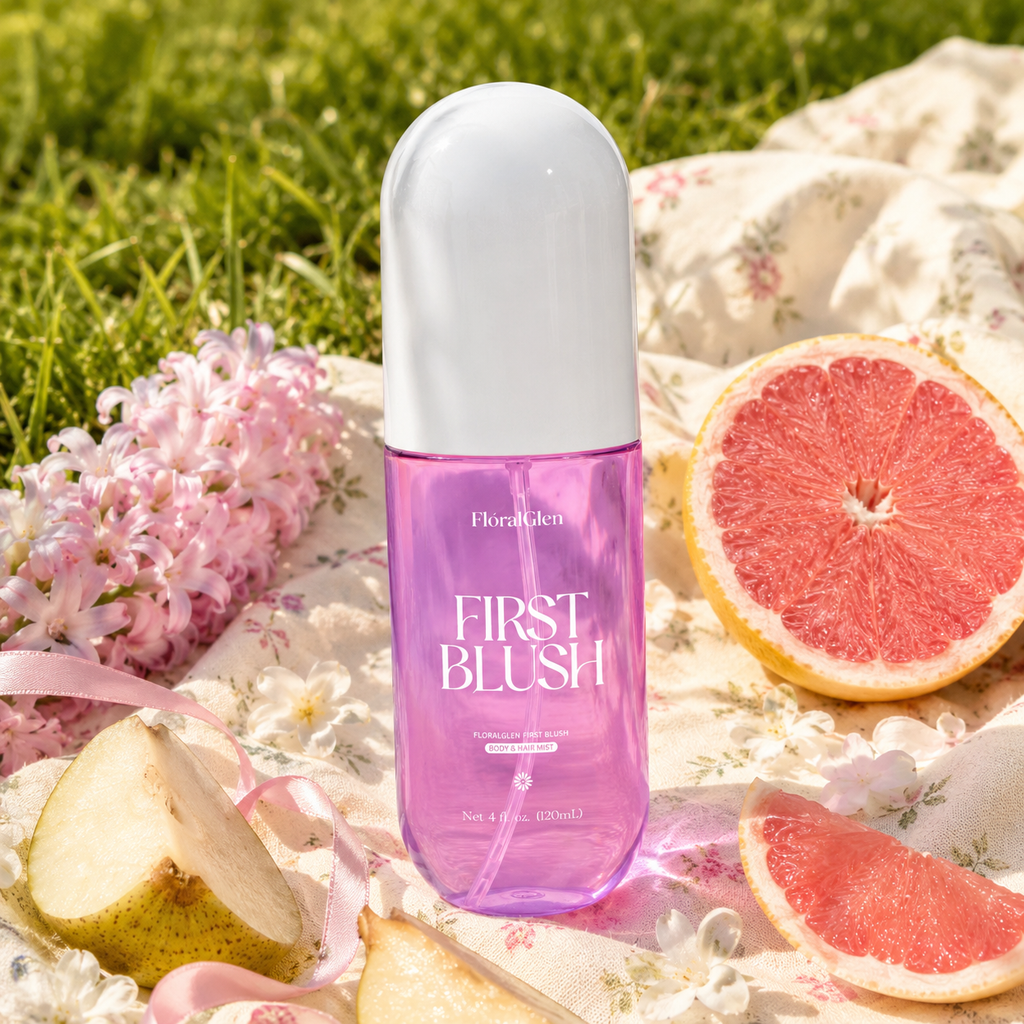 FloralGlen First Blush Body & Hair Mist – 120 mL / 4.06 fl oz