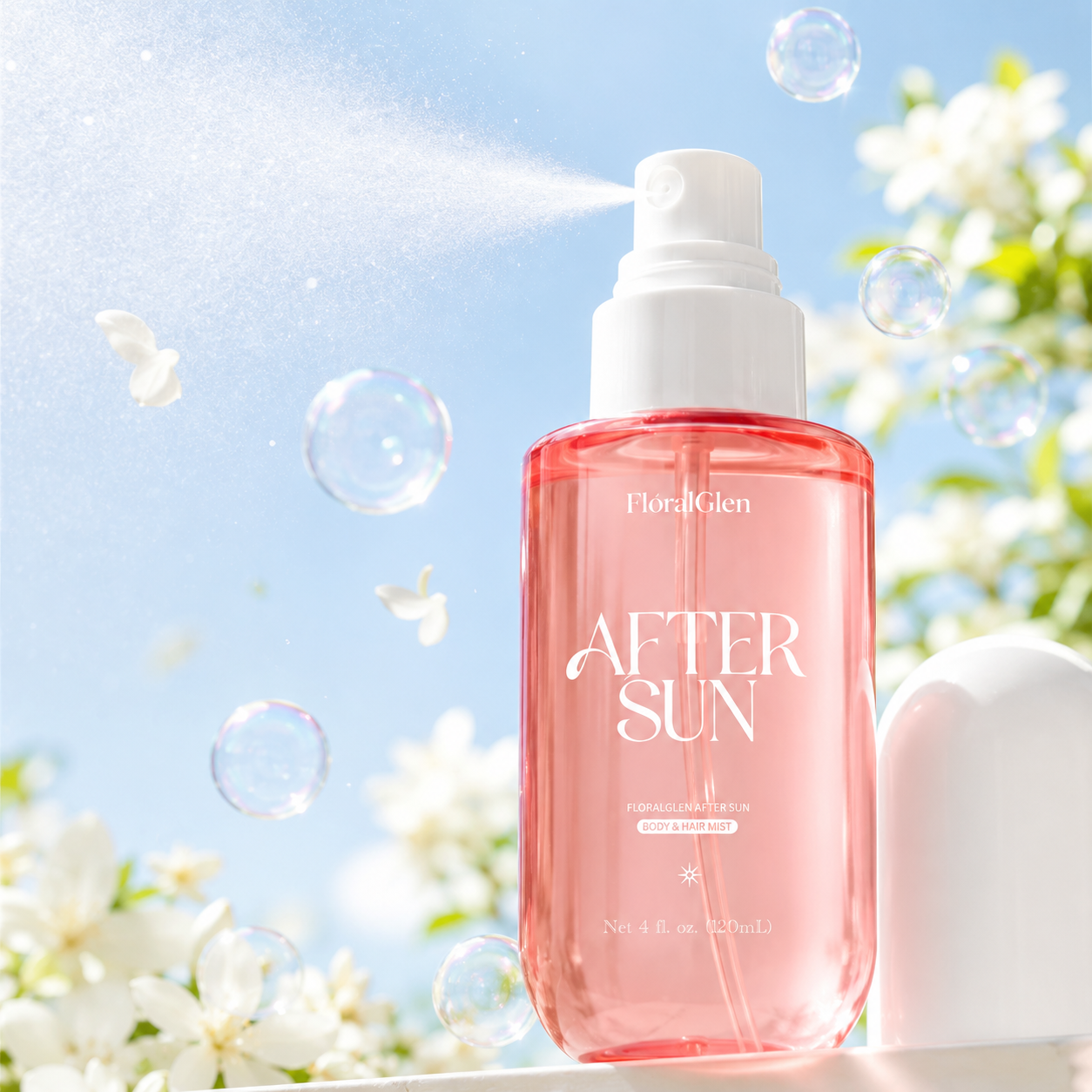 FloralGlen After Sun Body & Hair Mist – 120 mL / 4.06 fl oz